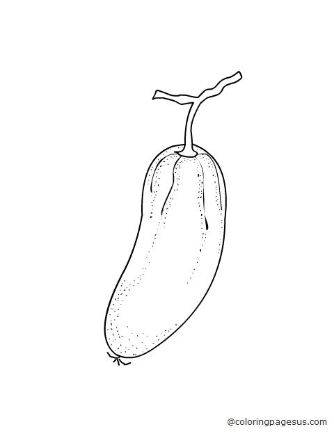 cucumber04 coloring page