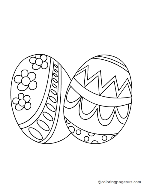 easter03 coloring page