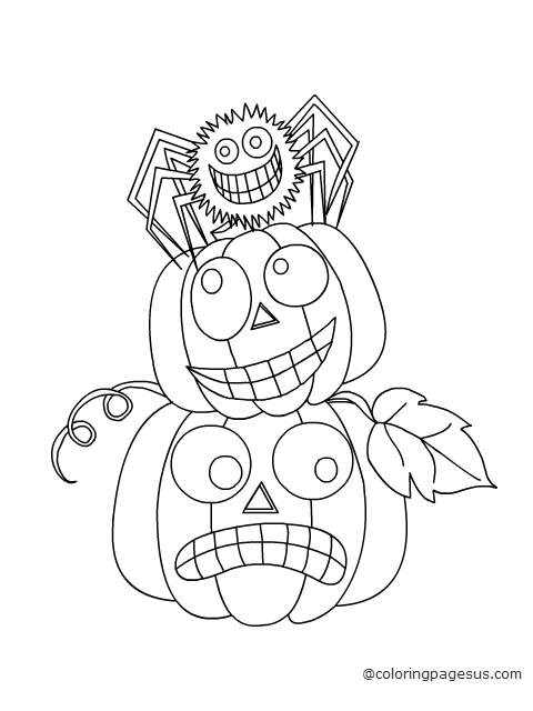halloween09 coloring page