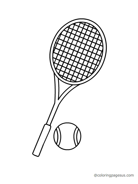 lawntennis01 coloring page