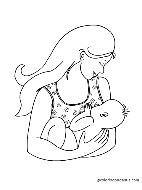 mothersday02 coloring page