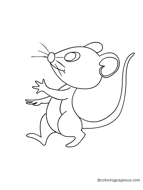 mouse01 coloring page