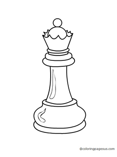 chess02 coloring page