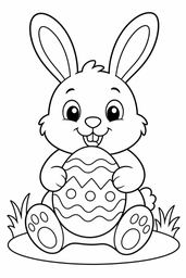Easter Bunny coloring page