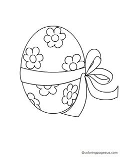 easter06 coloring page