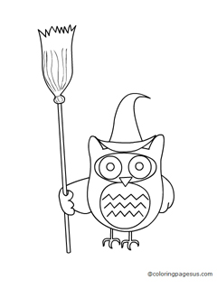 halloween08 coloring page
