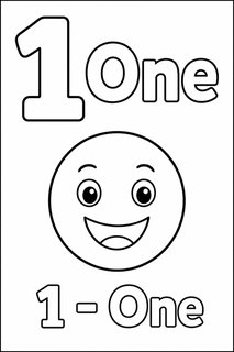 1 - One coloring page