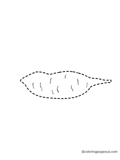 sweetpotato04 coloring page
