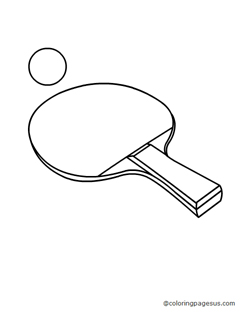 tabletennis01 coloring page