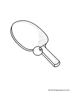 tabletennis04 coloring page