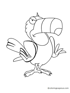 taucan04 coloring page