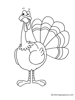 thanksgiving01 coloring page